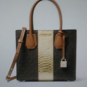 Michael Kors Leather Logo Crossbody